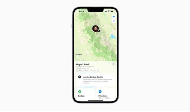 翠屏苹果14维修分享iPhone14系列中 FindMy功能通过卫星分享位置方法教程 
