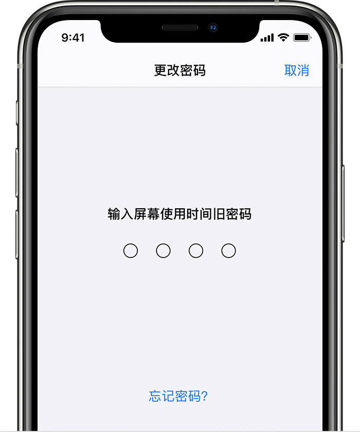 翠屏苹果手机维修分享iOS 14 忘记屏幕使用时间密码怎么办 